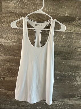 Xersion White Racerback Performance Tank
